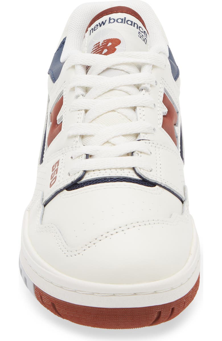 New Balance 550 Basketball Sneaker, Alternate, color, Sea Salt/ Relic Brown