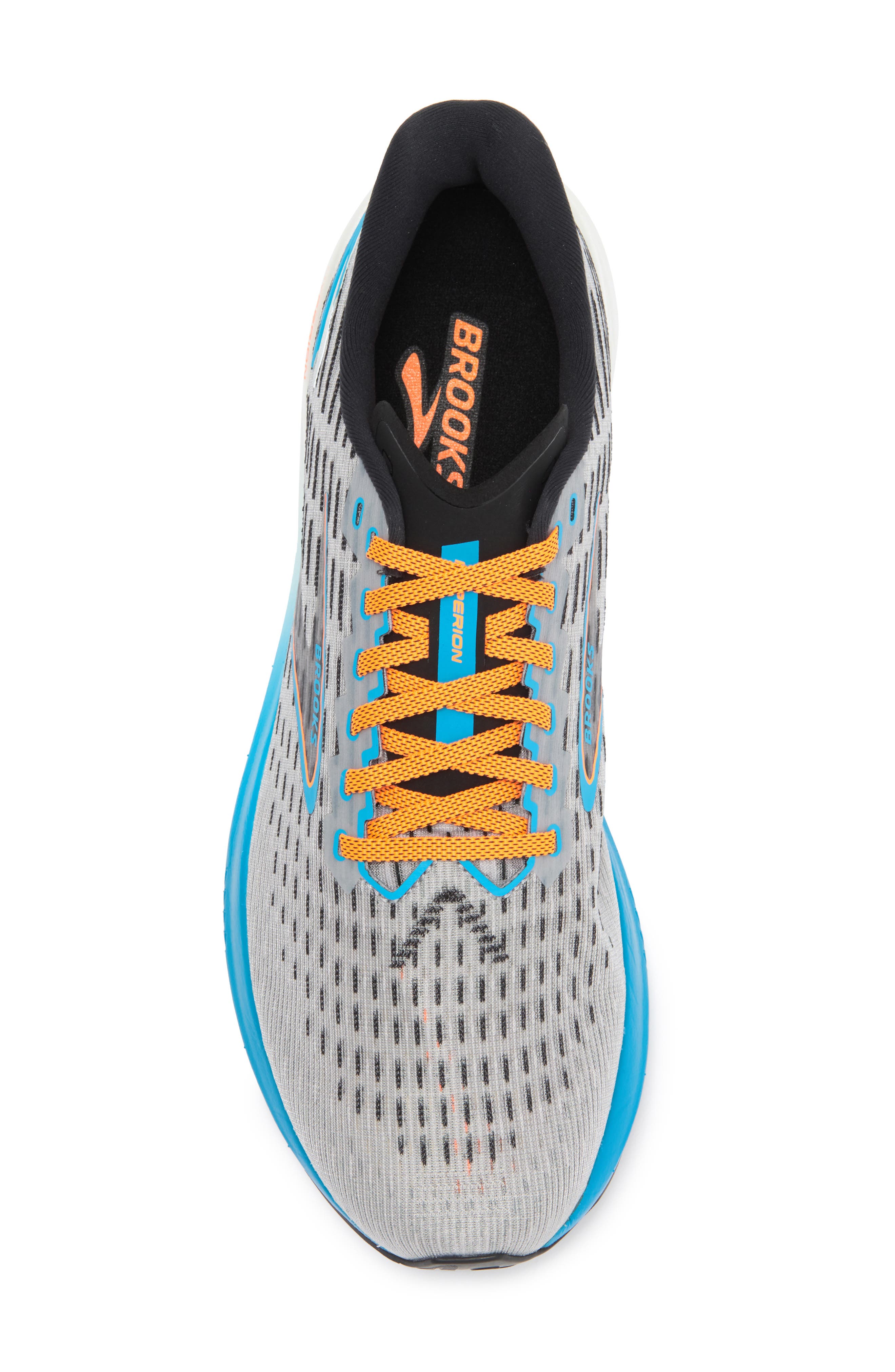 Brooks Hyperion Running Shoe, Alternate, color, Grey/Atomic Blue/Scarlet