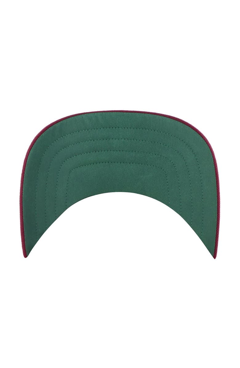 '47 Men's '47 x Rawlings Burgundy Philadelphia Phillies Pinstripe Hitch Adjustable Hat, Alternate, color, Burgundy