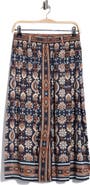 Adrianna Papell Print Skirt