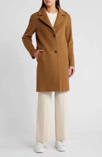 Fleurette camel hair coat sales
