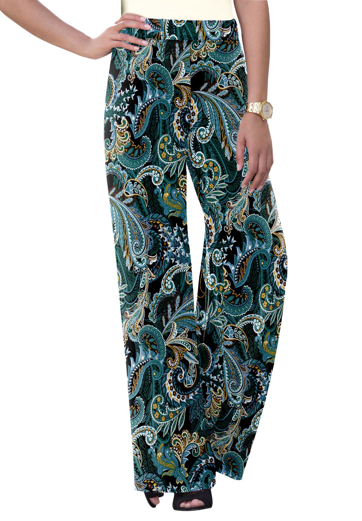 FROST TEAL PAISLEY