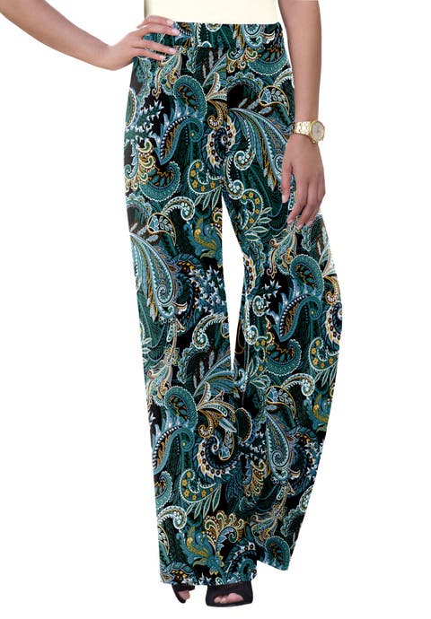 Petite Everyday Stretch Knit Wide Leg Pant (Plus Available)