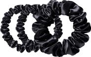 slip 3-Pack Large & Small Silk Scrunchie Set