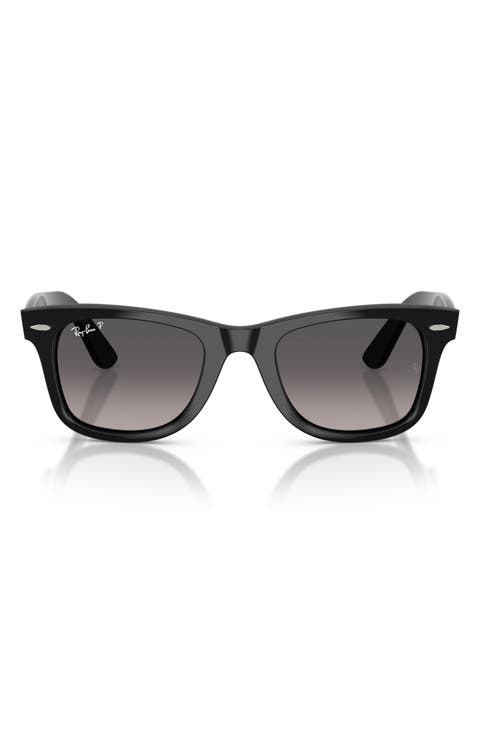50mm Wayfarer Ease Polarized Sunglasses