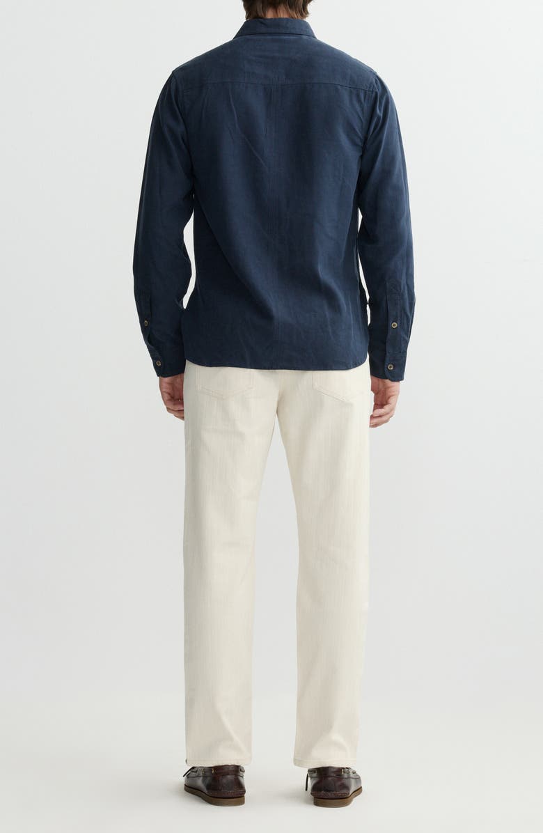 DL1961 Noah Straight Leg Jeans, Alternate, color, Ecru Herringbone