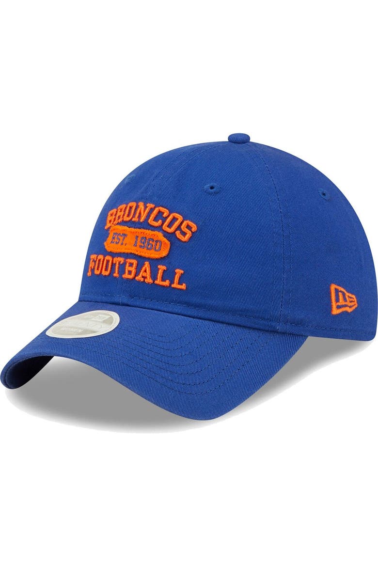 Women's New Era Royal Denver Broncos Formed 9TWENTY Adjustable Hat, Main, color, Royal