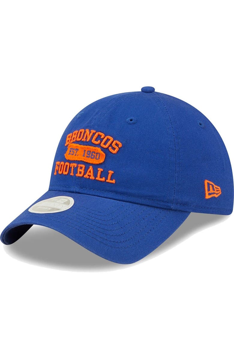 New Era Women's New Era Royal Denver Broncos Formed 9TWENTY Adjustable Hat, Main, color,