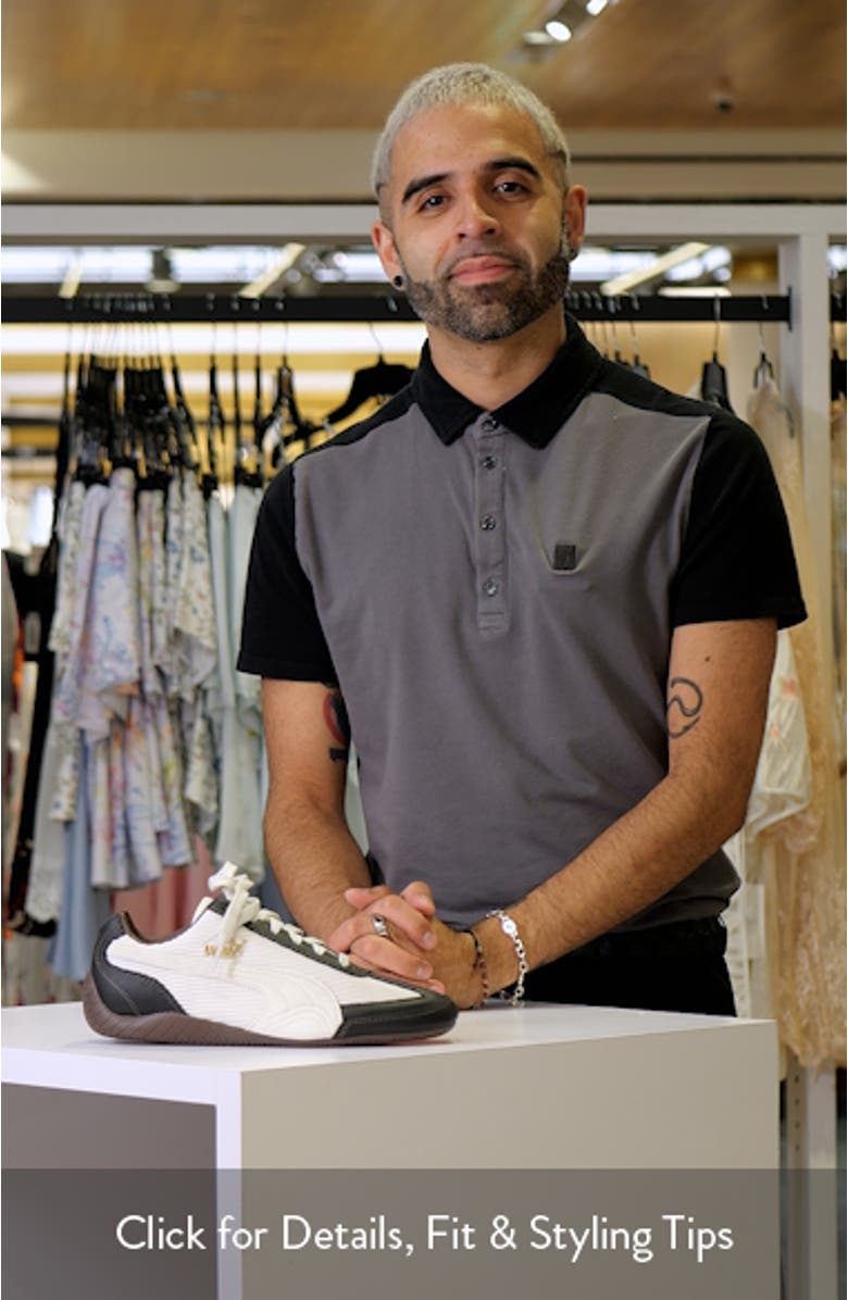 Speedcat Textile Sneaker, sales video thumbnail