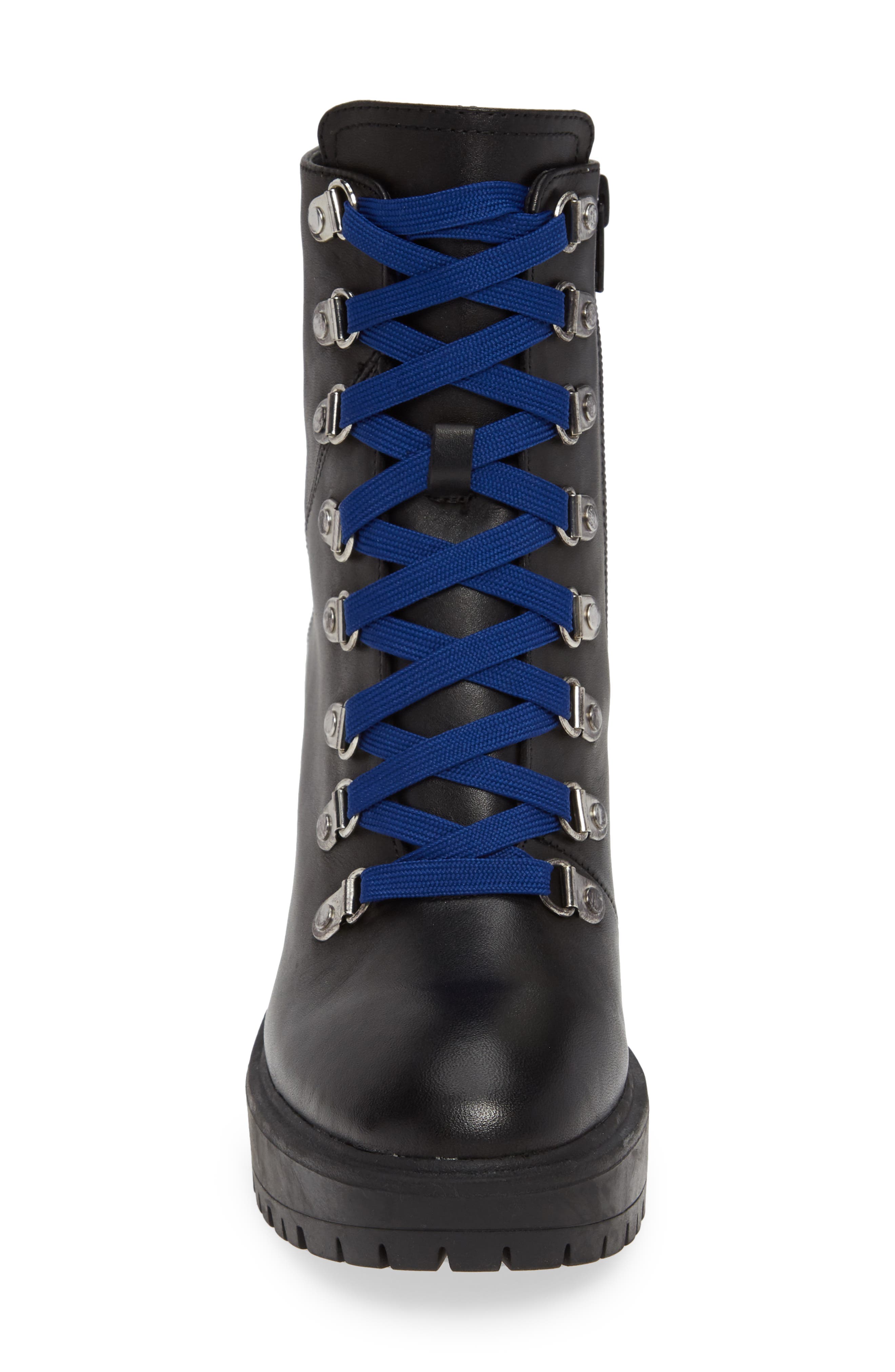 Royce Bootie, Alternate, color, BLACK LEATHER
