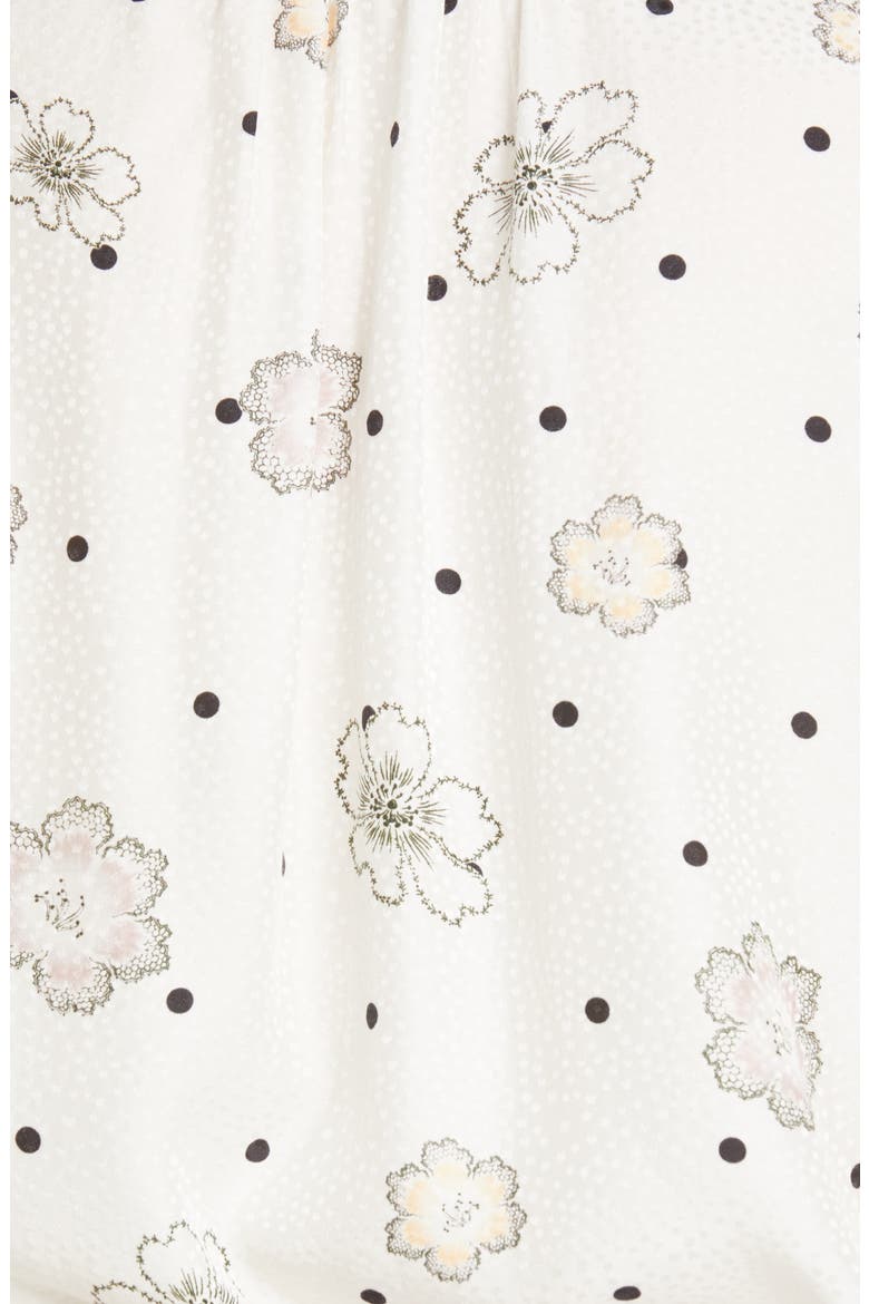 Sonnet Fleur Sleeveless Silk Blend Top, Alternate, color, SNOW COMBO