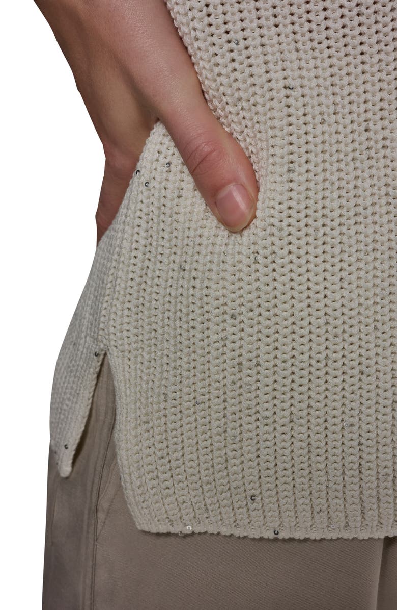 Donna Karan New York Sequin Sweater, Alternate, color, 