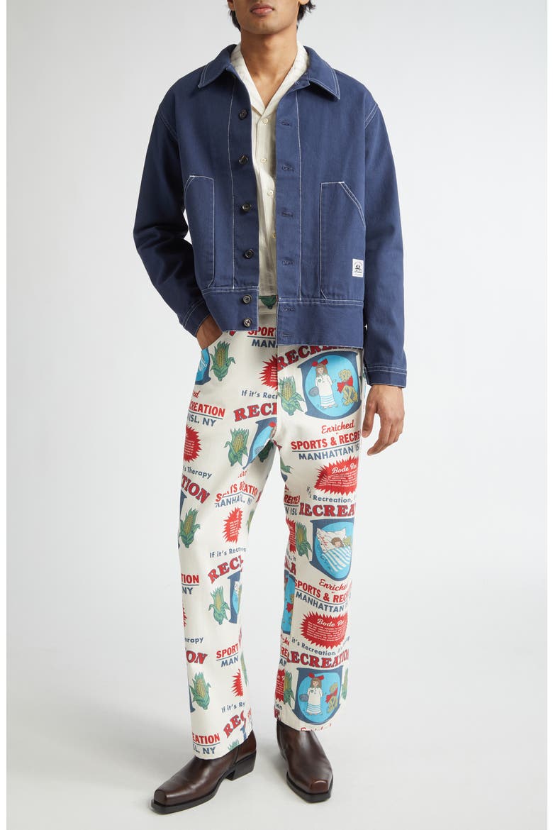 Enrichment Knolly Brook Trousers, Alternate, color, WHITE MULTI