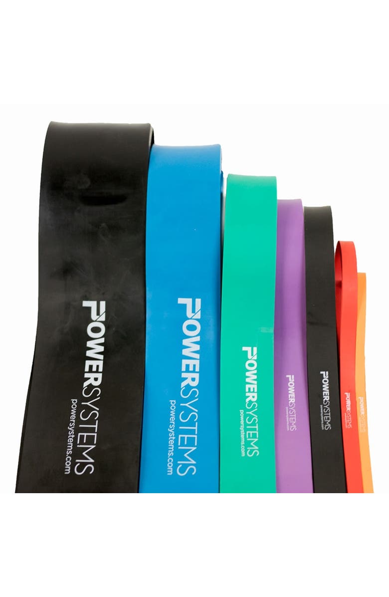 Power Systems Super Heavy Resistance Band for Strength Training, Alternate, color, Black