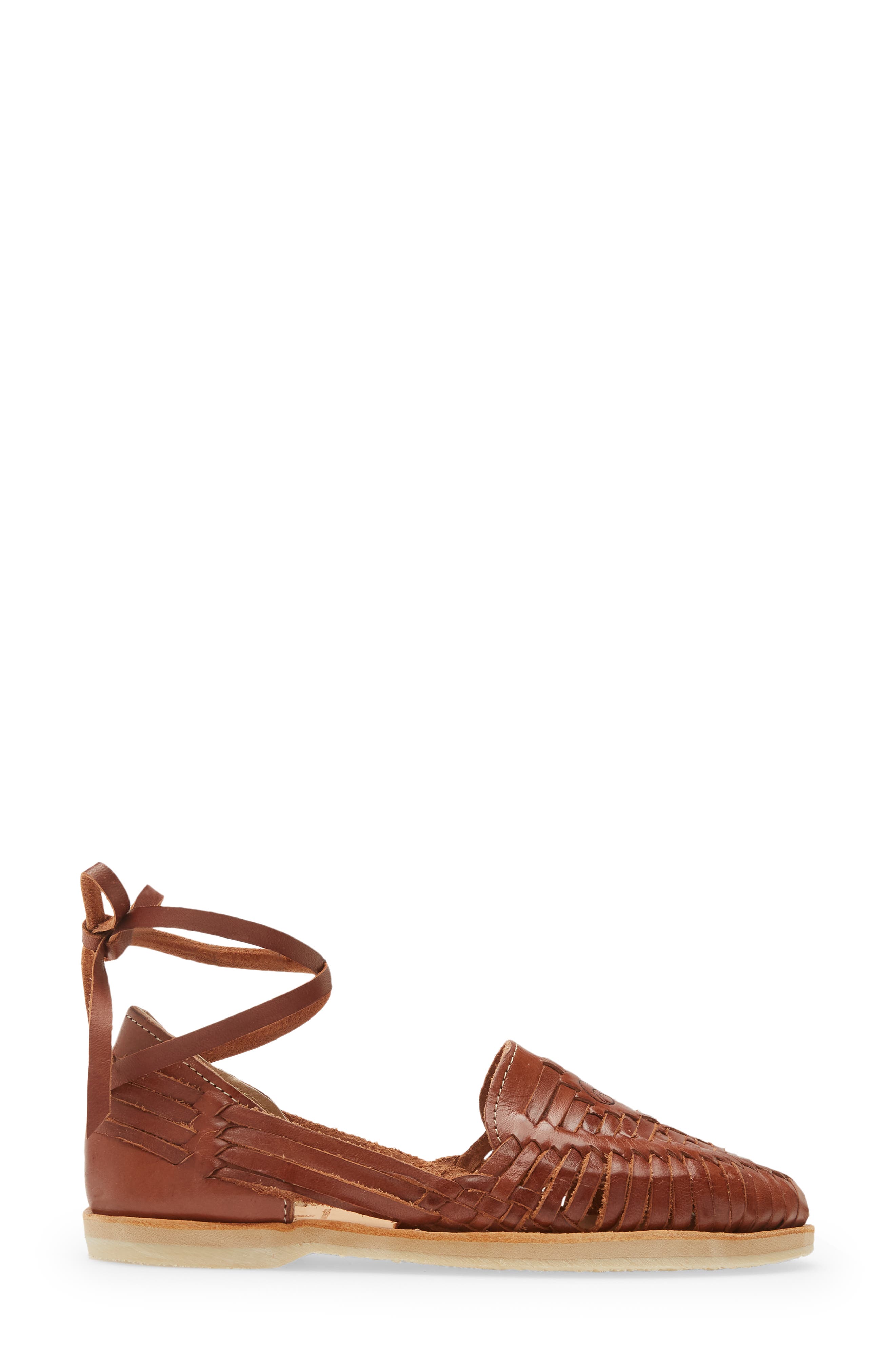 Brother Vellies Ankle Wrap Huarache, Alternate, color, 