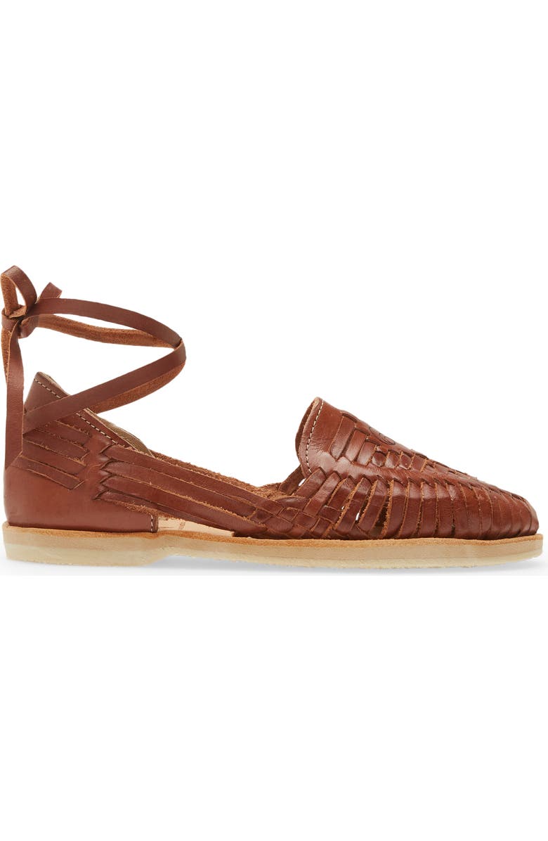 Brother Vellies Ankle Wrap Huarache, Alternate, color,