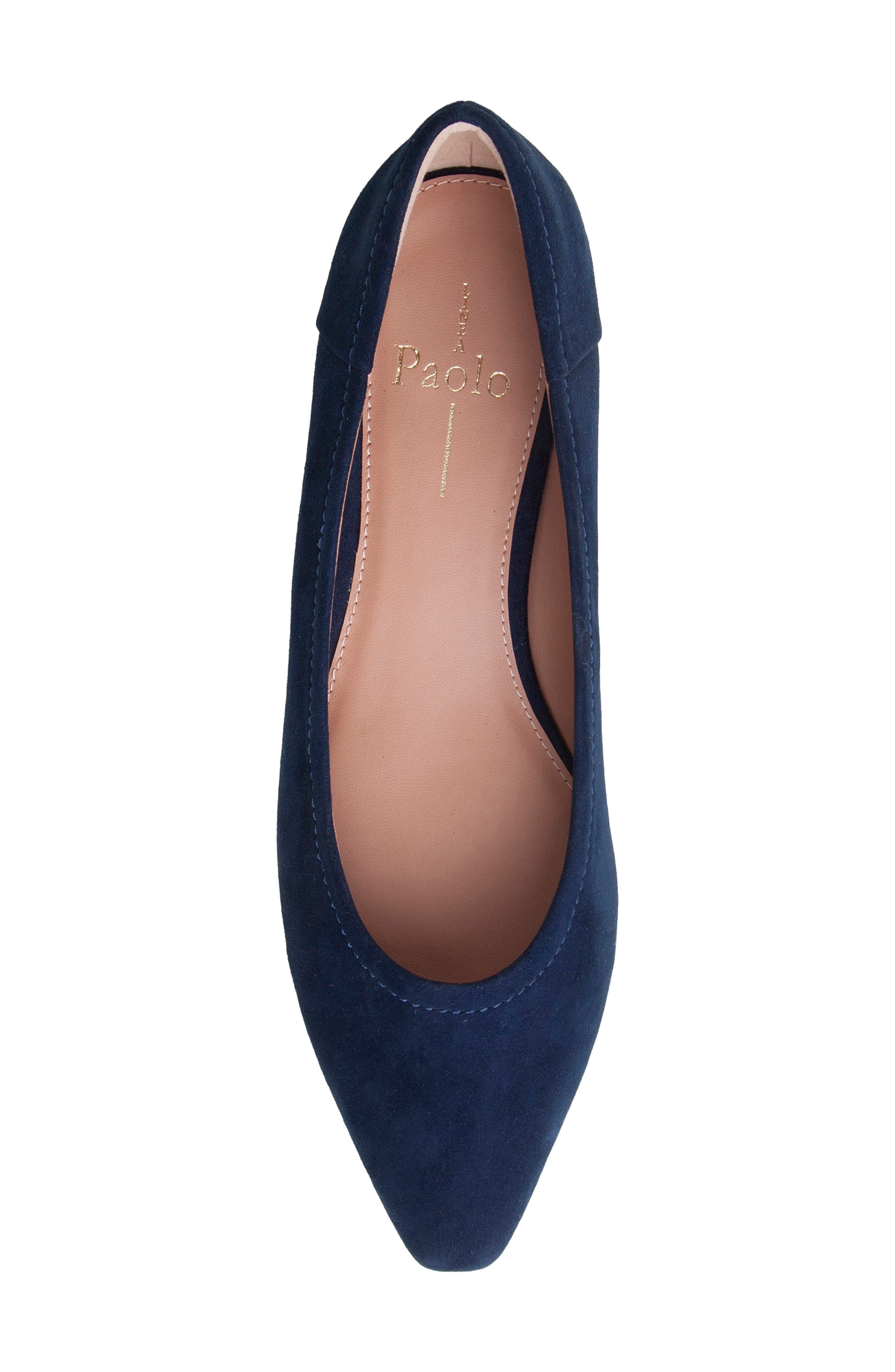 Linea Paolo Becky Pump, Alternate, color, Navy