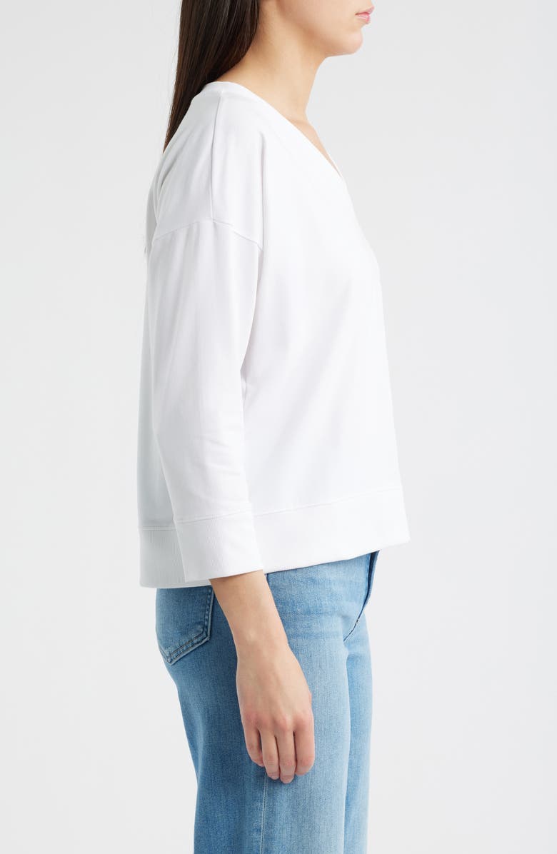 Eileen Fisher V-Neck T-Shirt, Alternate, color, 