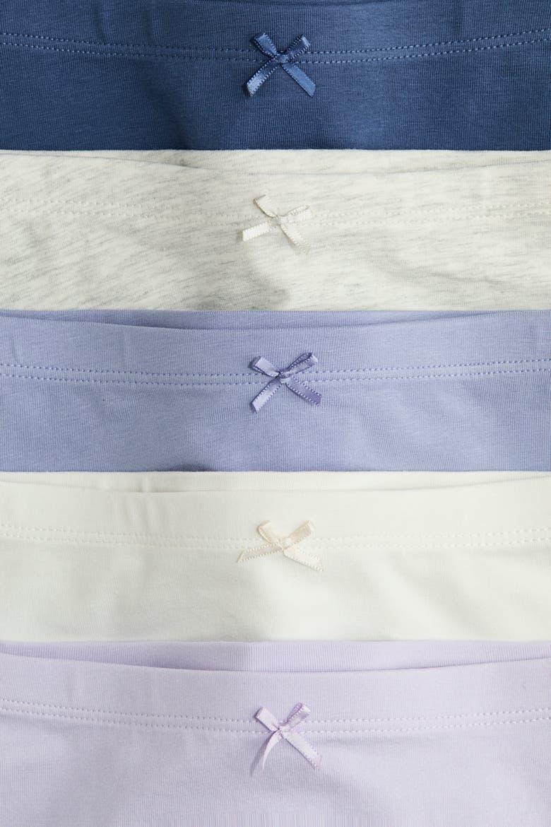 10-pack Cotton Boxer Briefs, Alternate, color, Light purple/blue