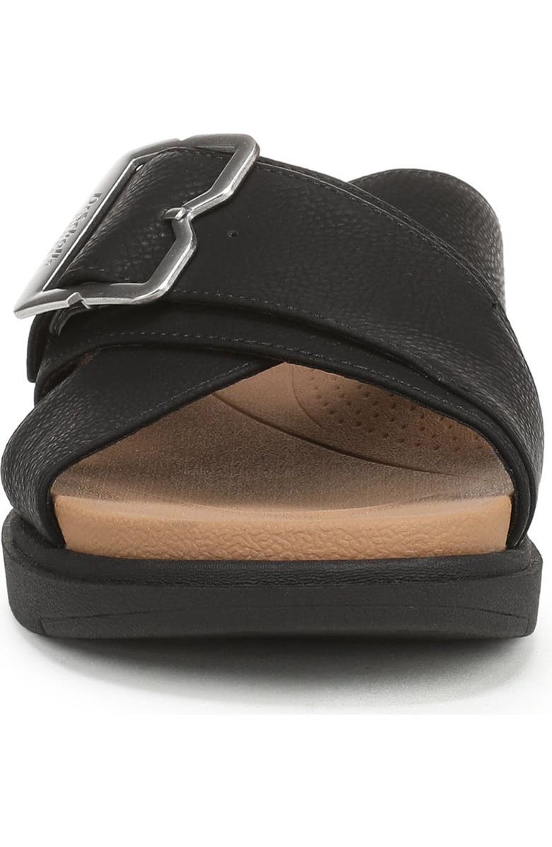 Dr. Scholl's Piper Platform Sandal, Alternate, color, Black Faux Leather