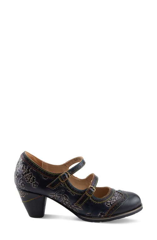 L'artiste By Spring Step Gaviria Mary Jane Pump In Black
