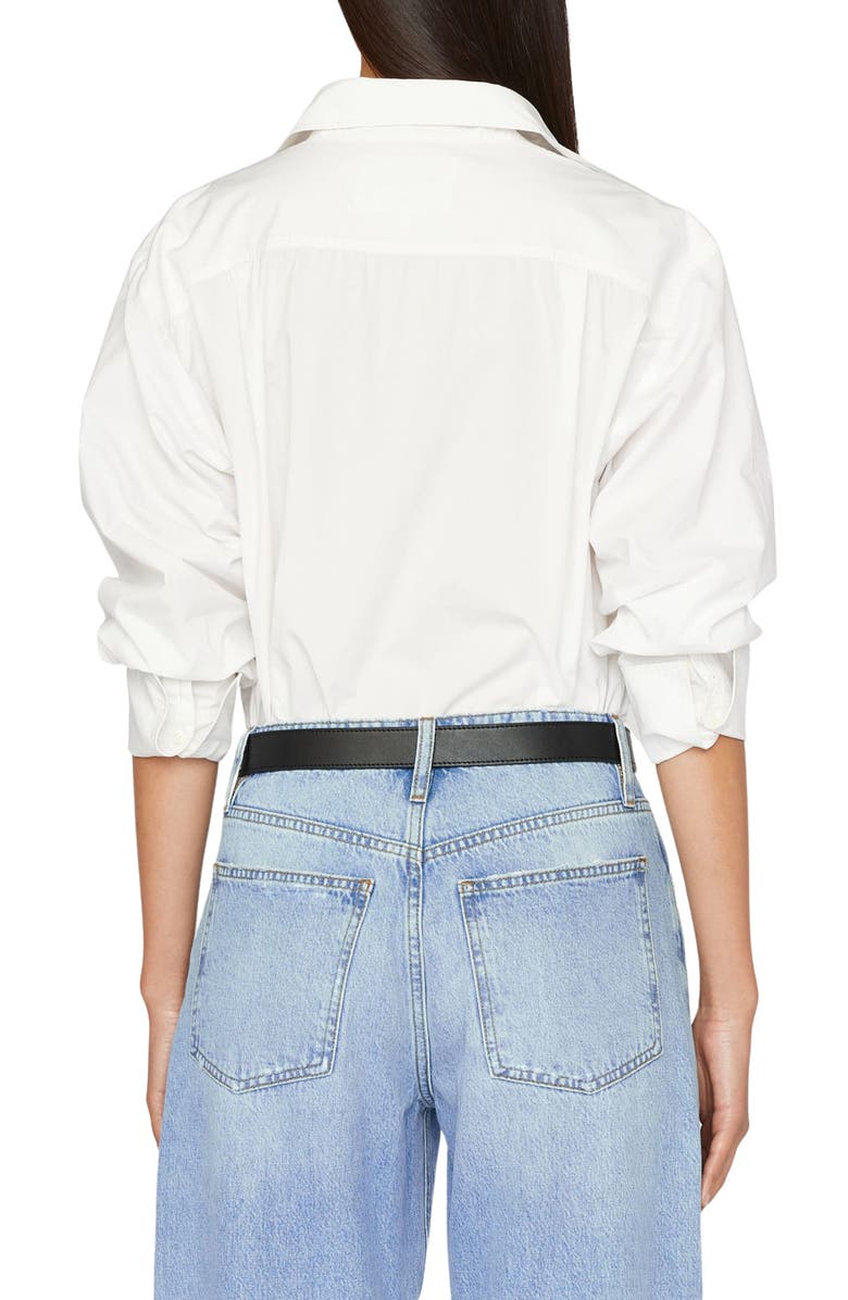FRAME The Oversize Organic Cotton Button-Up Shirt, Alternate, color, 