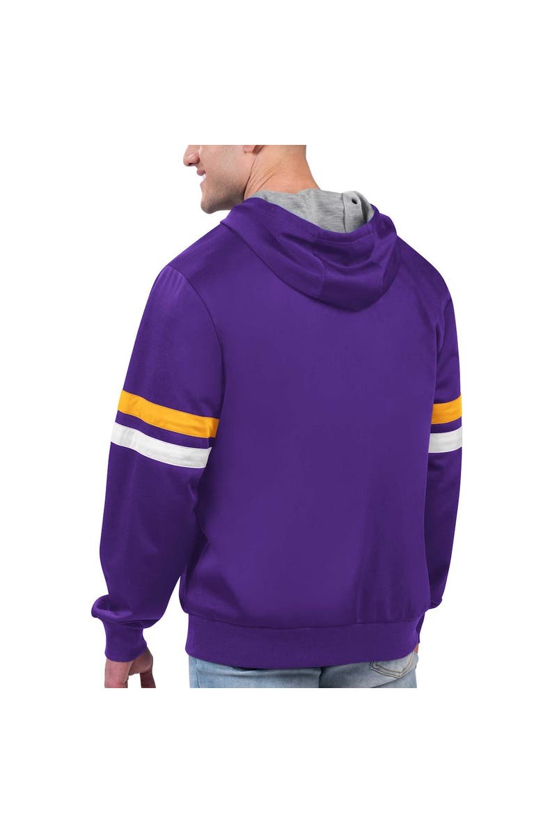 G-III SPORTS BY CARL BANKS Men's G-III Sports by Carl Banks Purple Los Angeles Lakers Contender Full-Zip Hoodie Jacket, Alternate, color, Purple