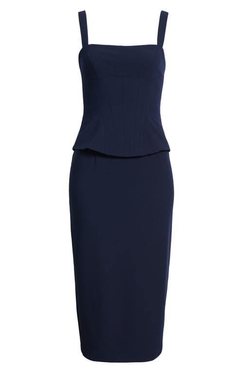 Black Halo Beverly Midi Dress