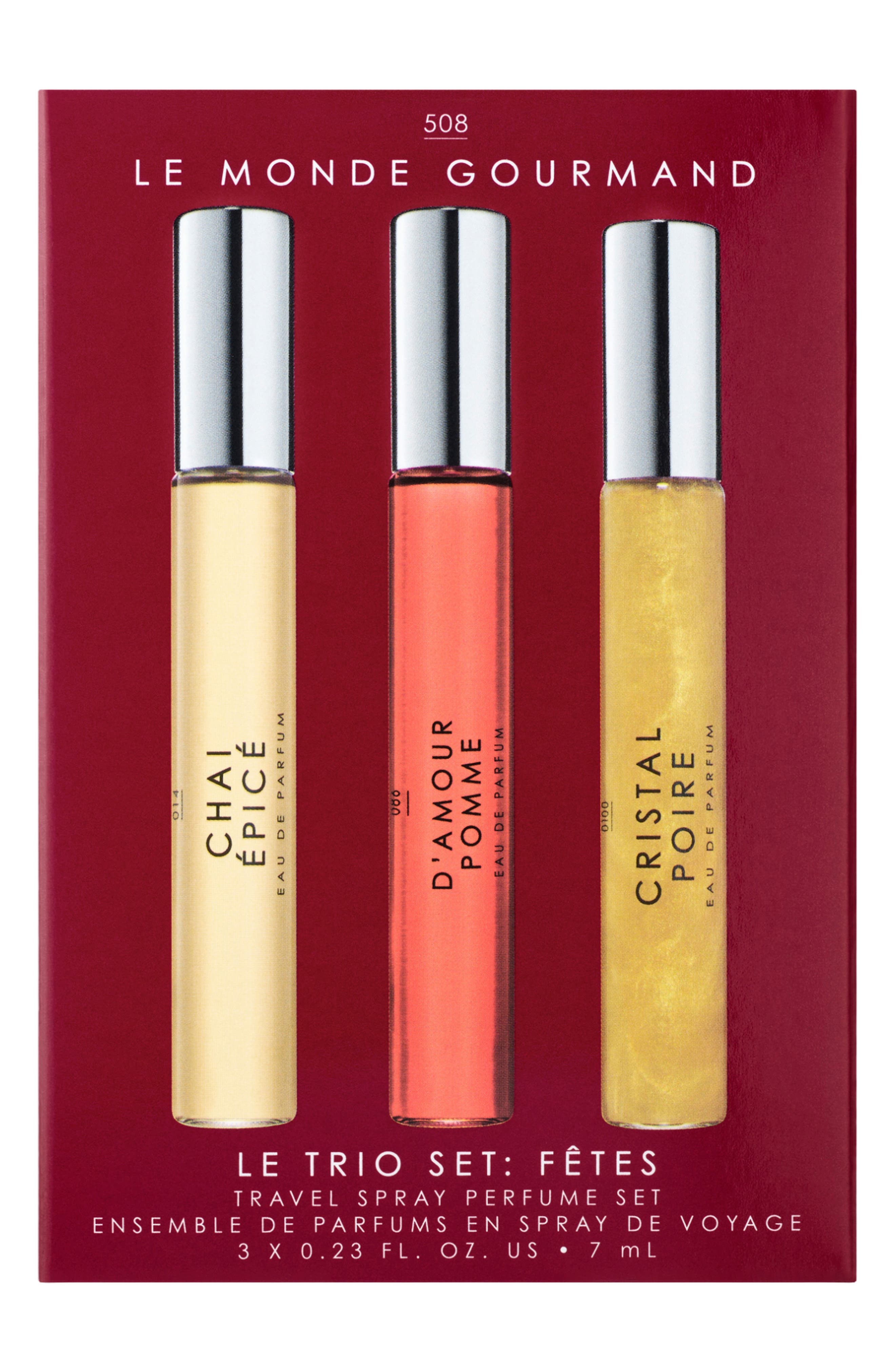 Le Trio Set Fêtes Travel Spray Perfume Set