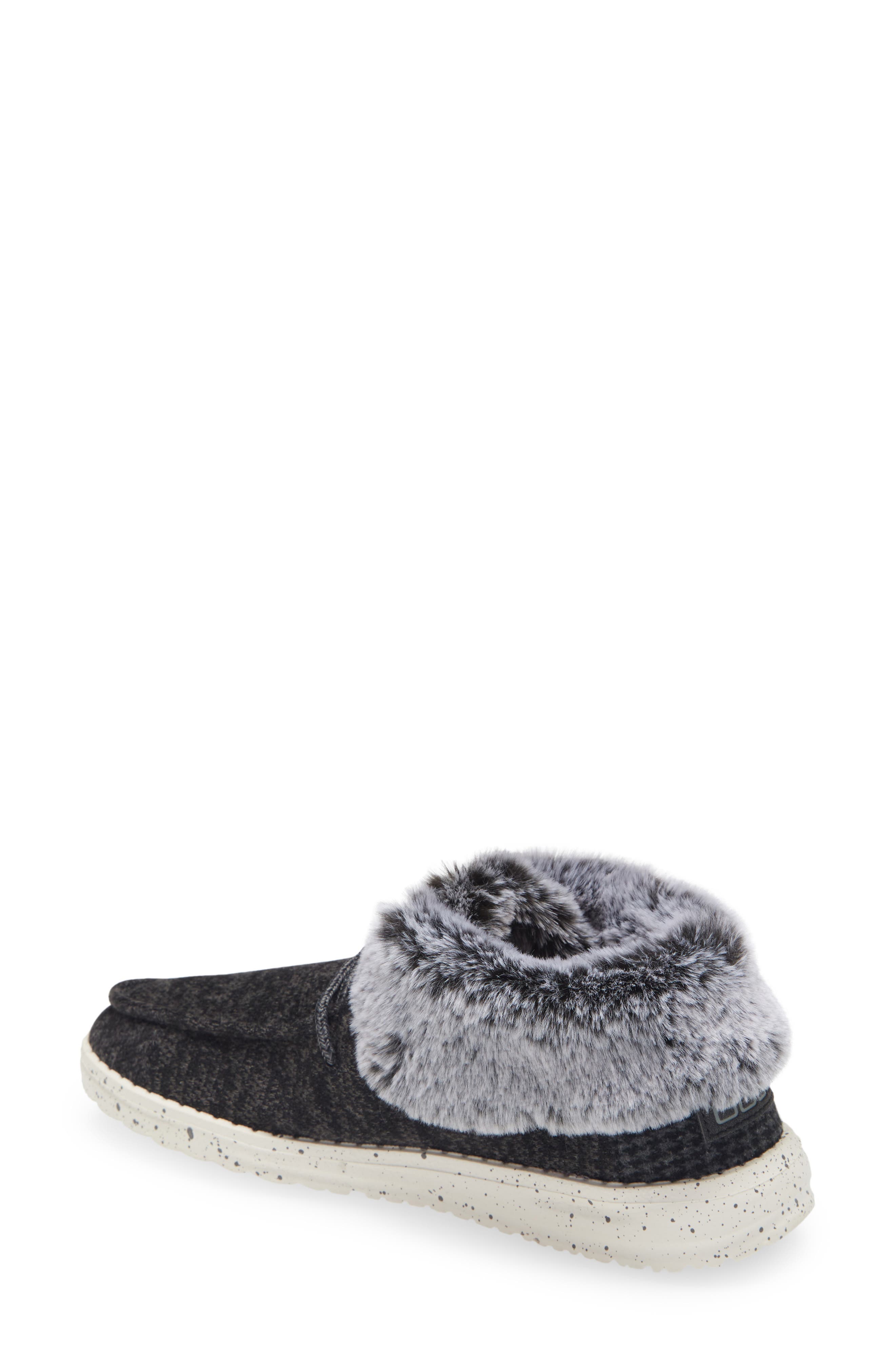 Hey Dude Britt Faux Fur Ankle Boot, Alternate, color, 