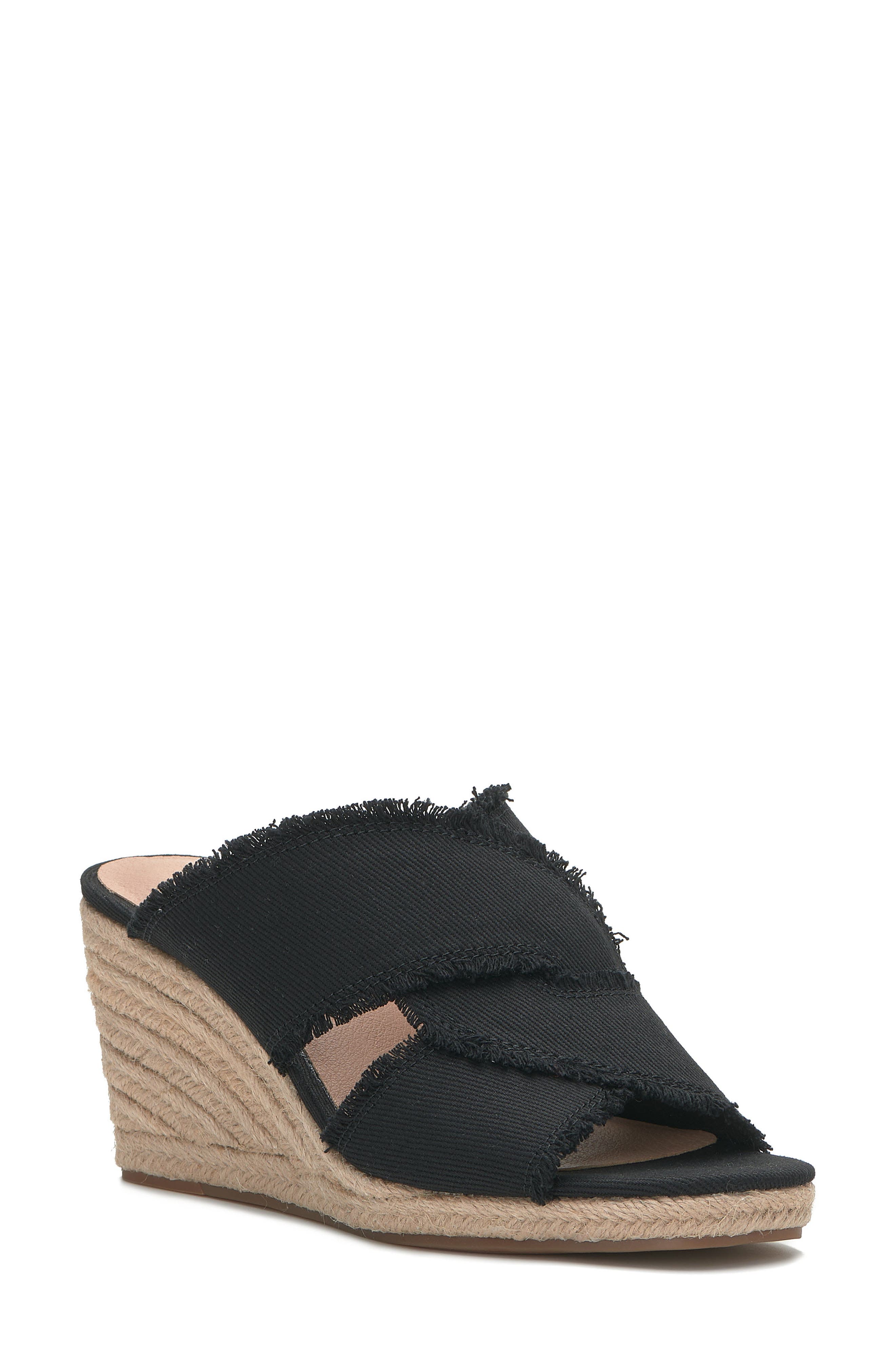 Lucky Brand Madgie Espadrille Wedge Sandal, Main, color, 