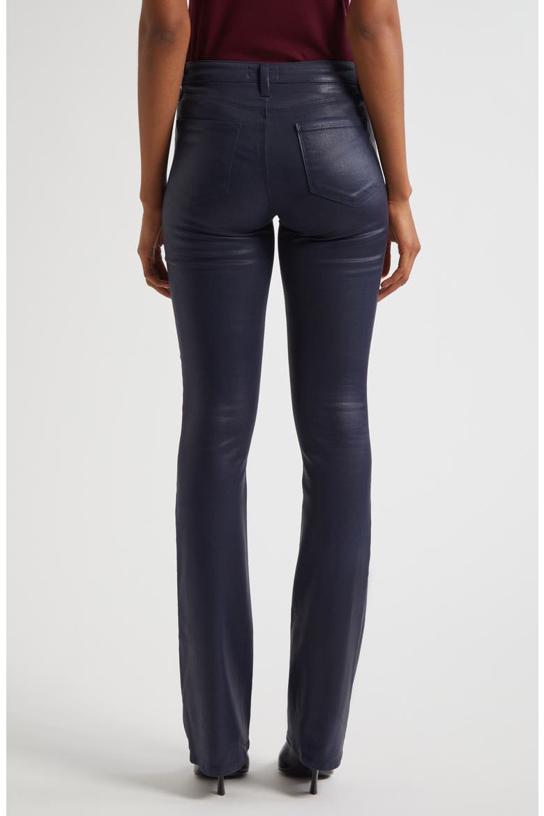 Selma High Waist Baby Boot Jeans, Alternate, color, DEEP MIDNIGHT COATED