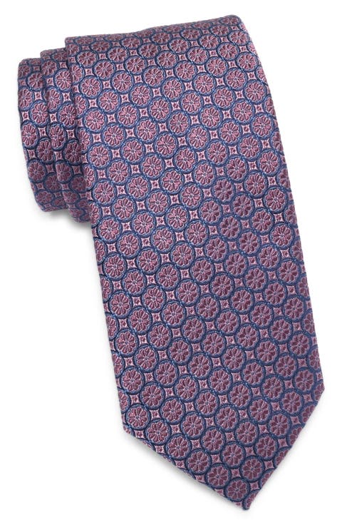 Ewine Medallion Silk Tie