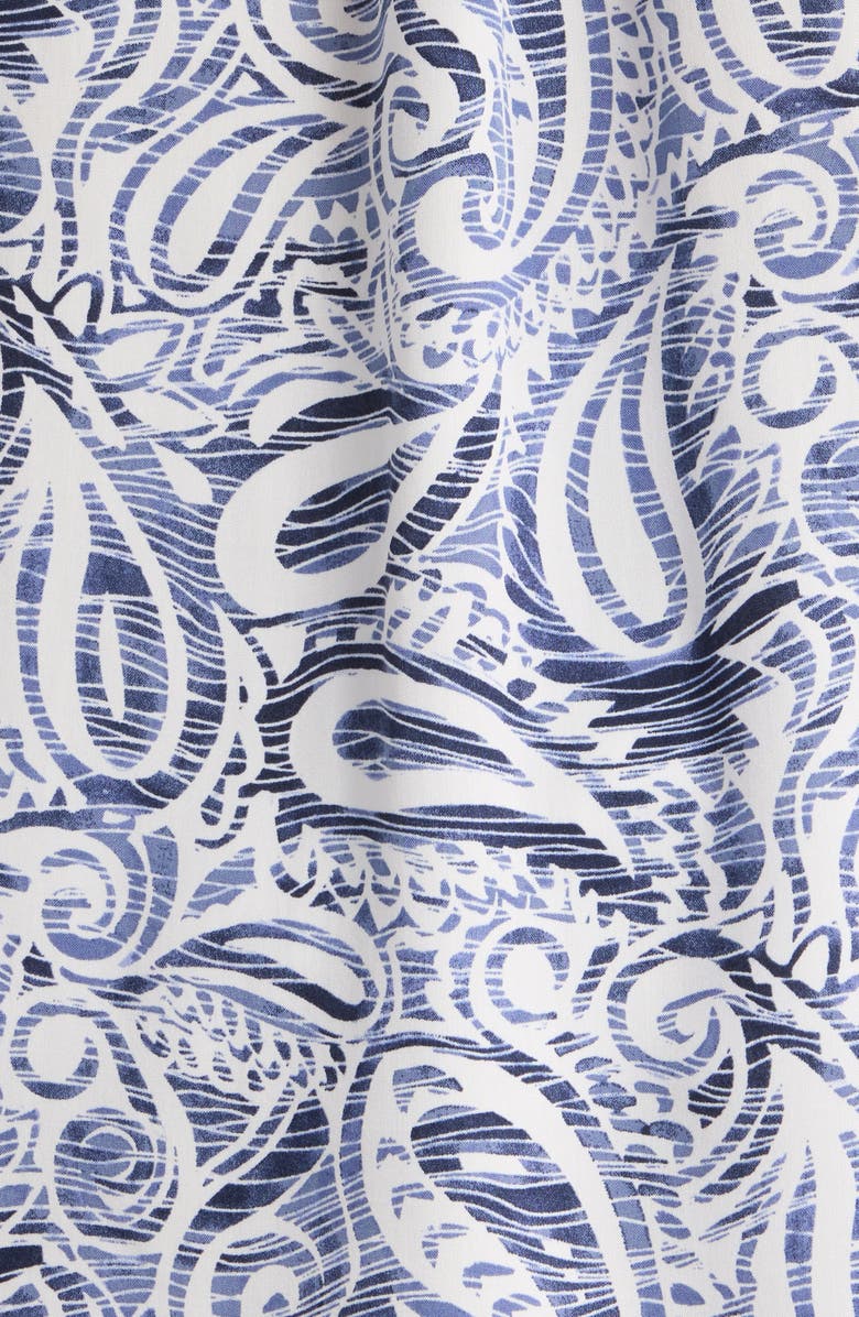 Tommy Bahama Veracruz Cay Sands Short Sleeve Button-Up Shirt, Alternate, color, French Blue