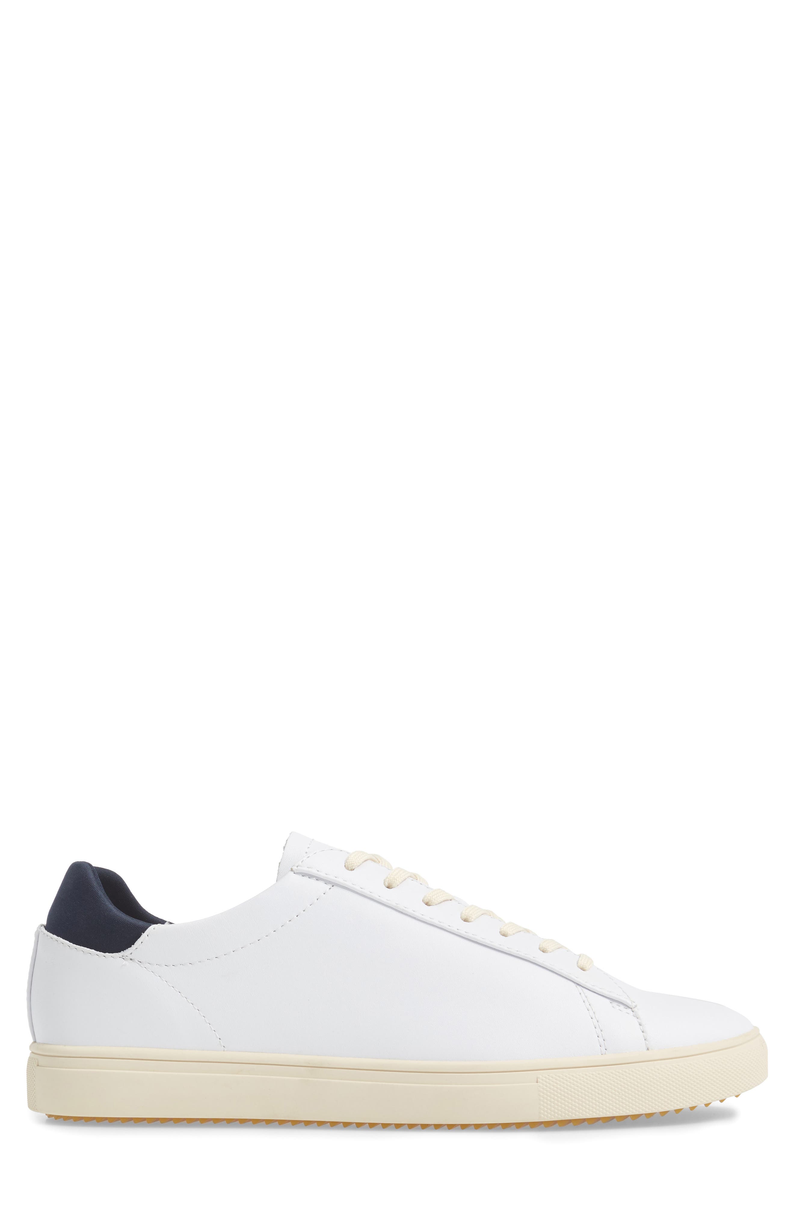 Bradley Sneaker, Alternate, color, WHITE LEATHER NAVY NEOPRENE