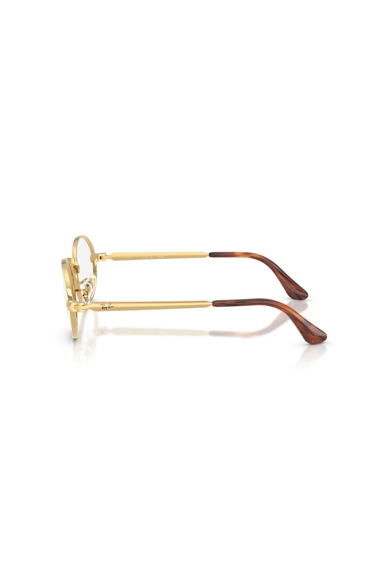 54mm Oval optical glasses, Alternate, color, Gold