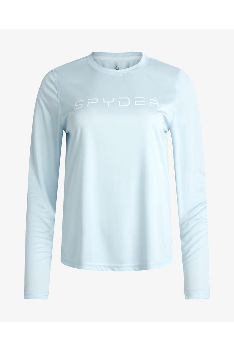 Women Spyder Long Sleeve, Main, color, Mist blue