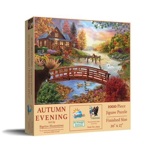 Autumn Evening 1000 piece Jigsaw Puzzle for Adults