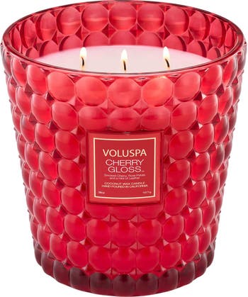 Voluspa Cherry Gloss Boxed 3-Wick Hearth Candle | Nordstrom