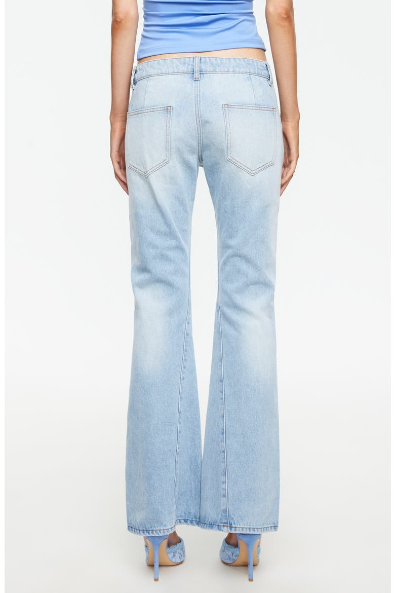 Richie Flare Jeans, Alternate, color, LIGHT DENIM