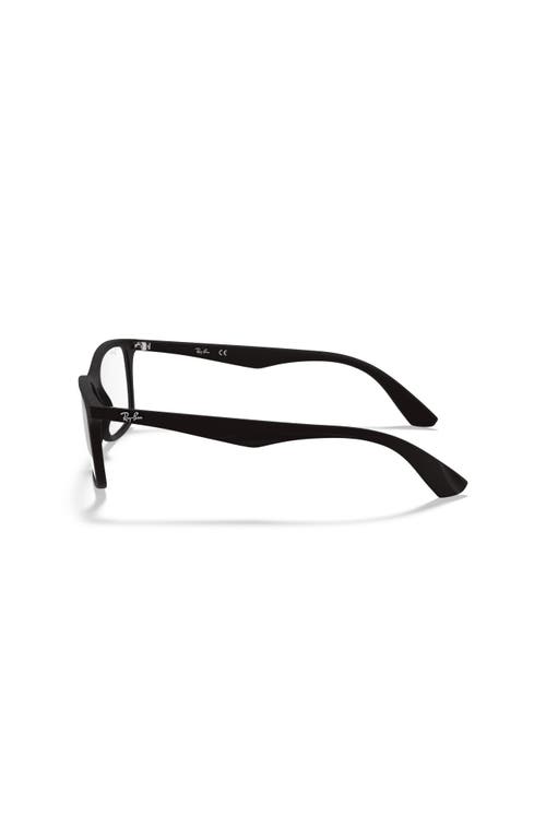 Ray Ban Ray-ban 54mm Square Optical Glasses In Black