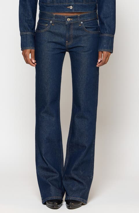 Maria Slim Bootcut Jeans