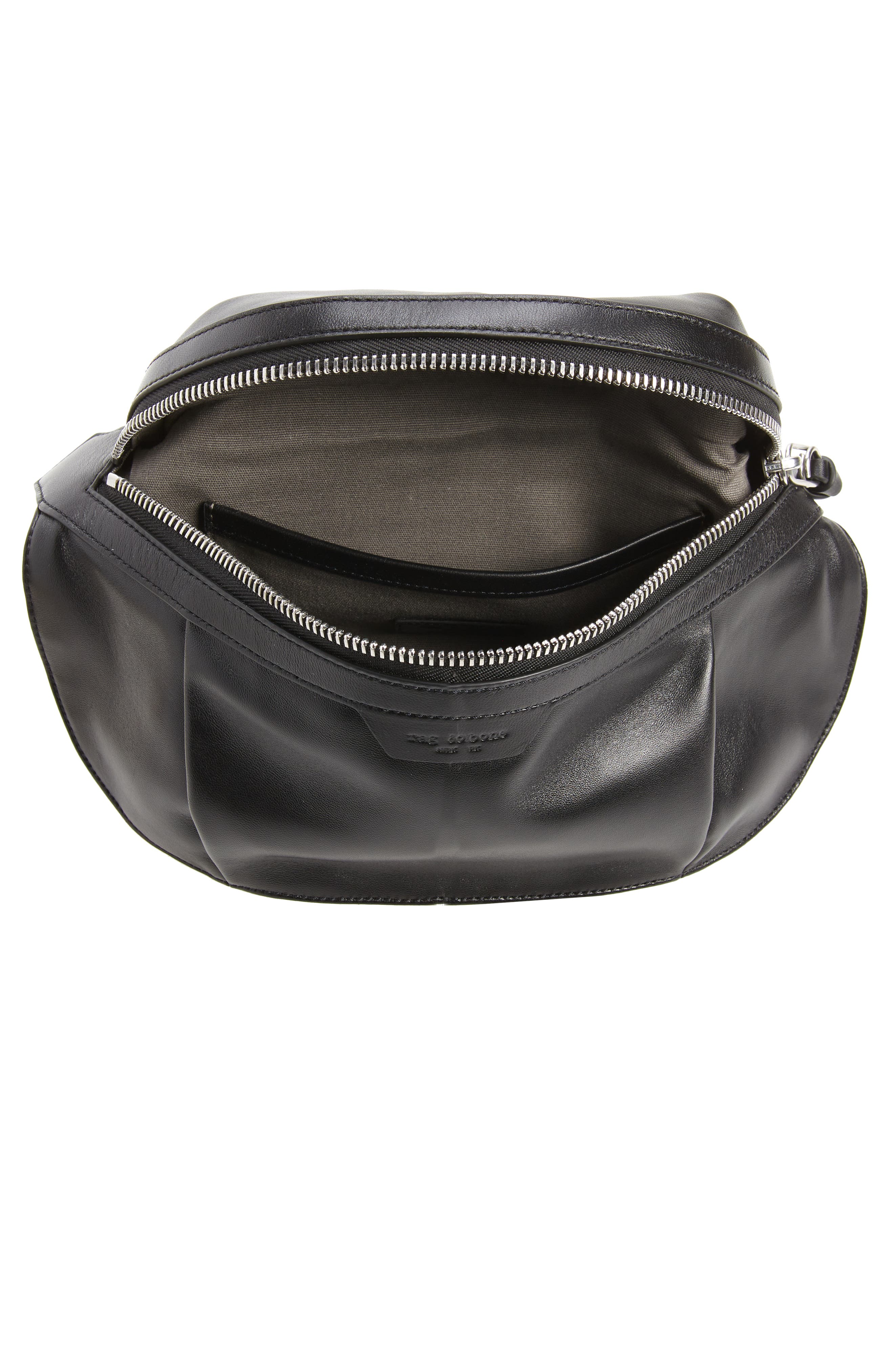 rag & bone Commuter Leather Belt Bag, Alternate, color, 