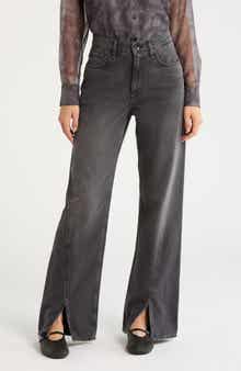 rag & bone Shannon High Waist Split Jeans