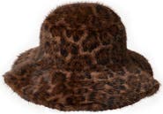 Naked Wardrobe Oversize Faux Fur Bucket Hat