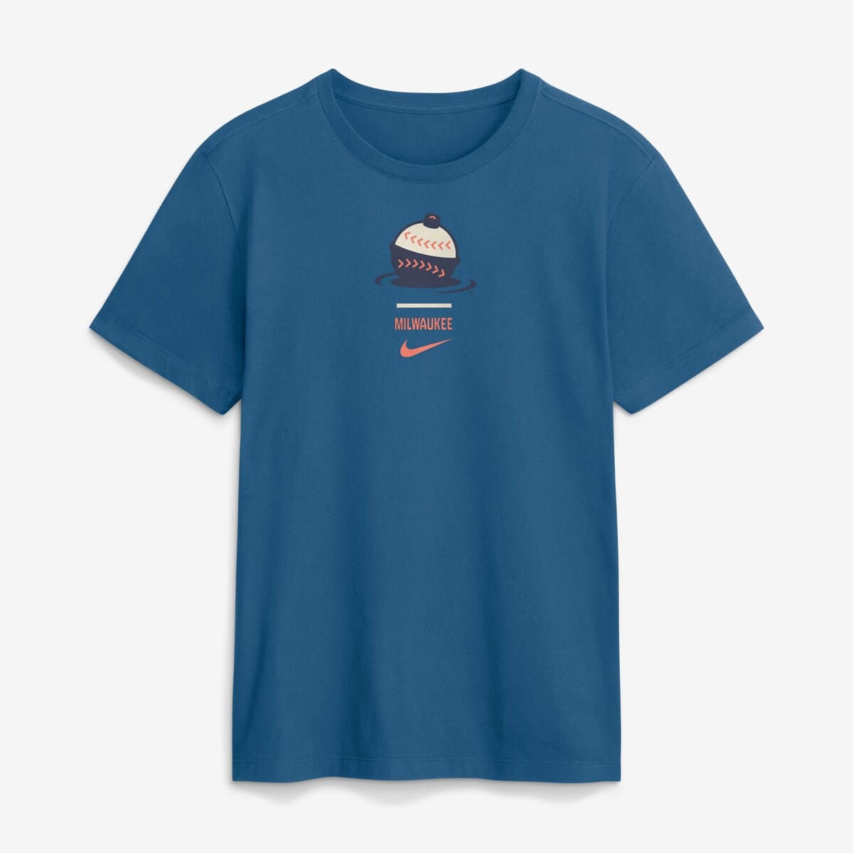 Men's Nike Blue Milwaukee Brewers 2026 City Connect 2-Hit T-Shirt - image 2
