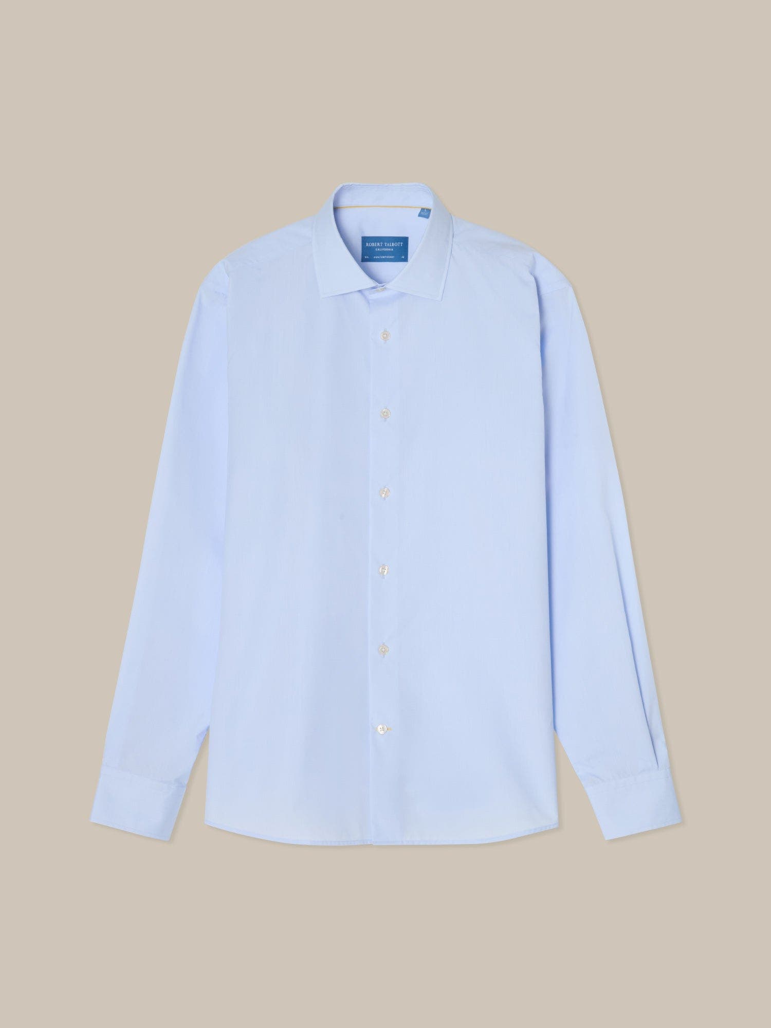 Reynolds Light Weight Poplin Classic Fit Shirt - image 4