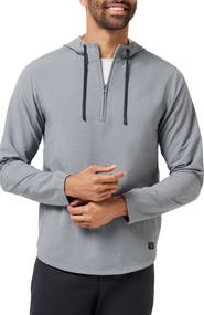 TravisMathew Valley View Quarter Zip Hoodie