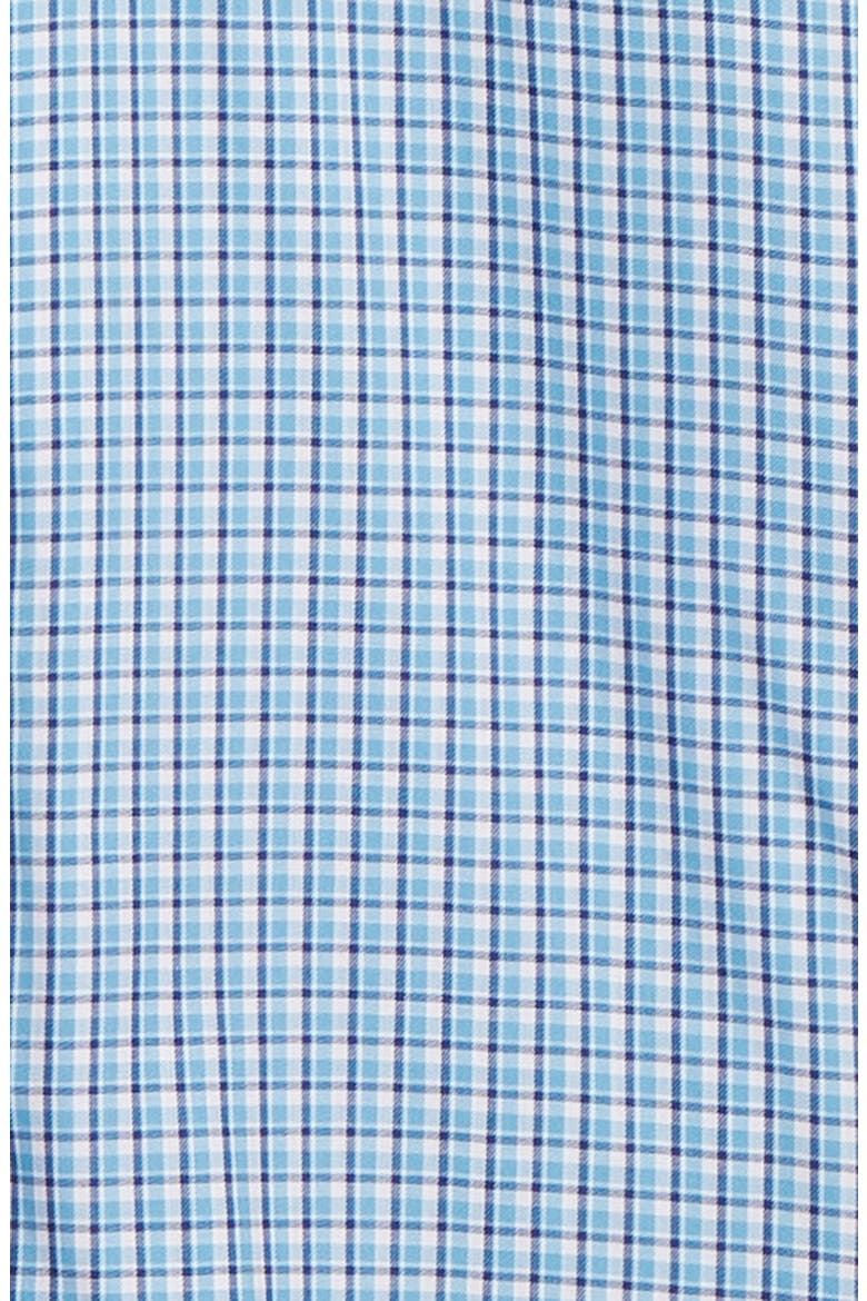 Point Danger Check Sport Shirt, Alternate, color, DELTA
