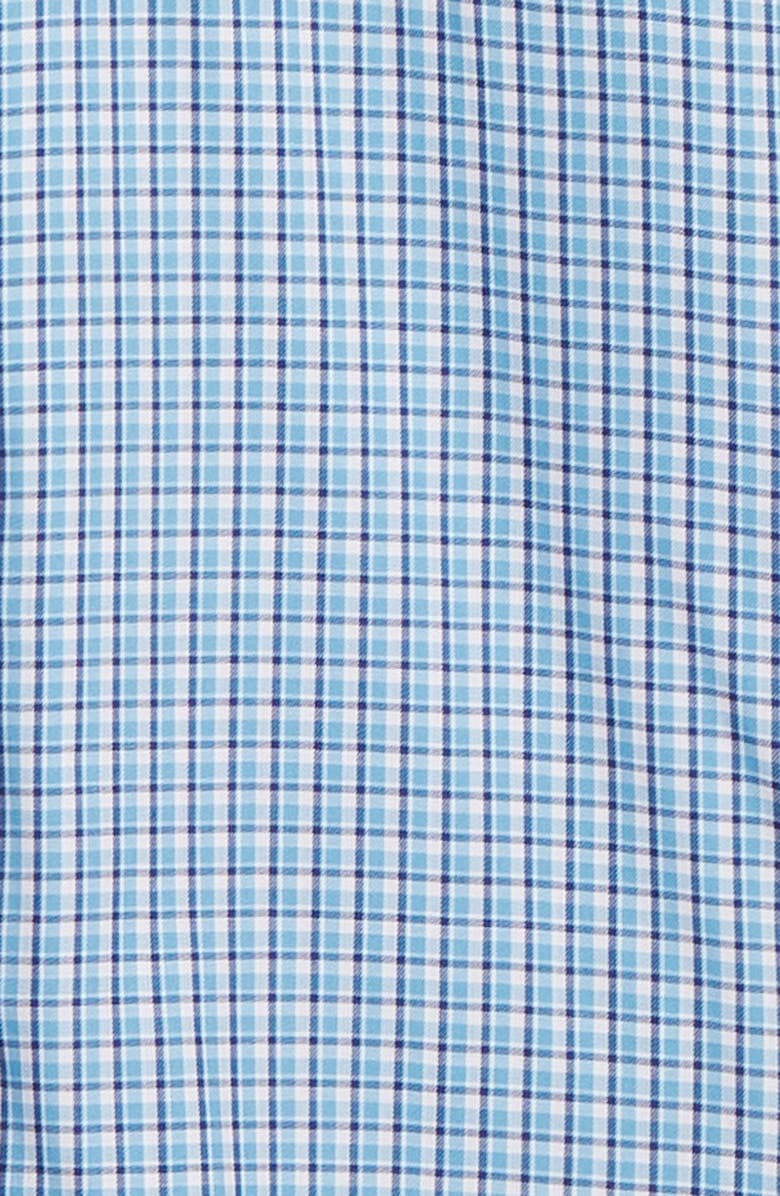 Peter Millar Point Danger Check Sport Shirt, Alternate, color,